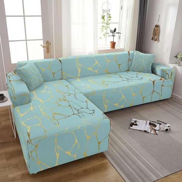 housse de canapé d'angle Luxurious