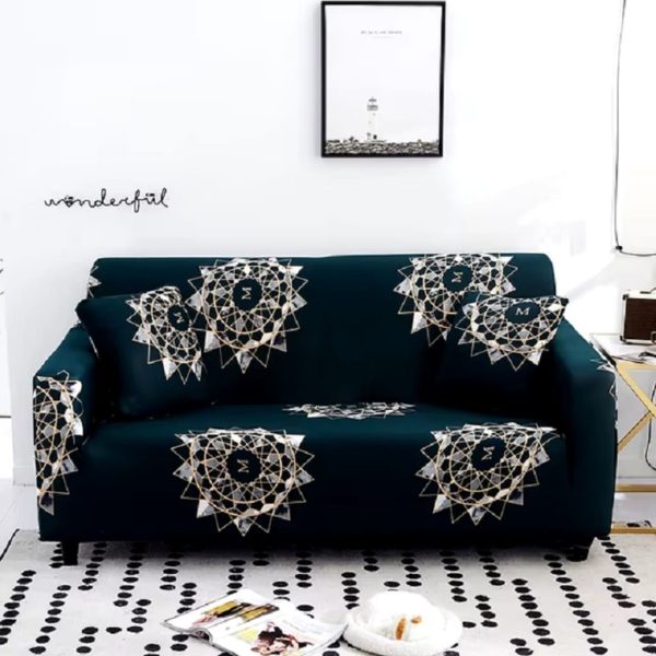 housse de canapé mandala zen