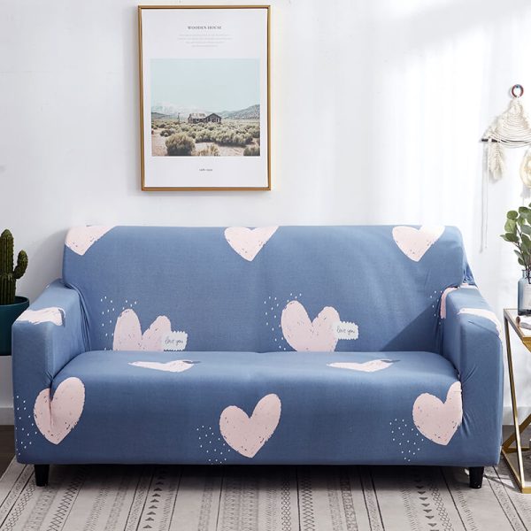 housse de canapé romantique