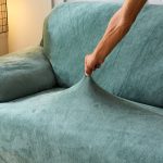 housse élastique velours