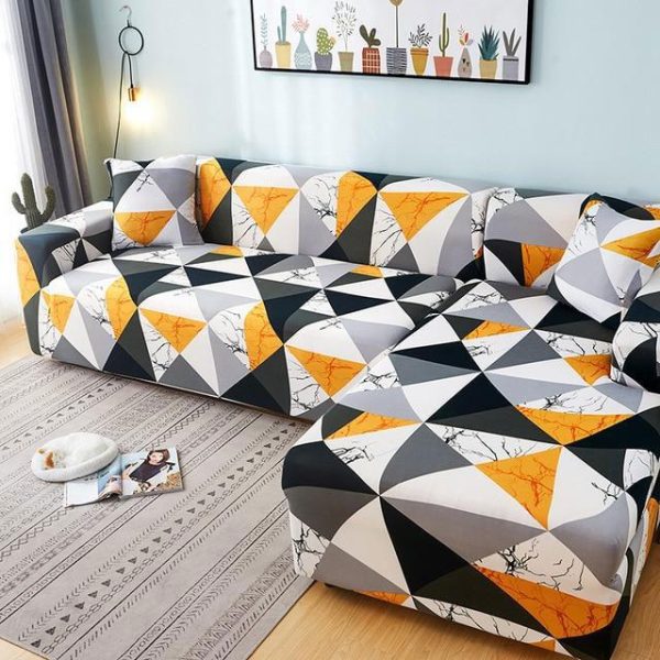 housse de canapé d'angle Asma