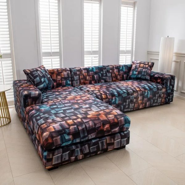 Housse de Canapé D'angle Cérisia moderne