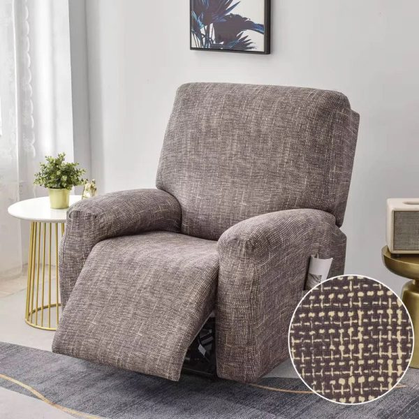 Housse pour canapé relax marron