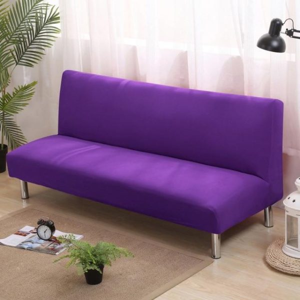 housse canapé violet
