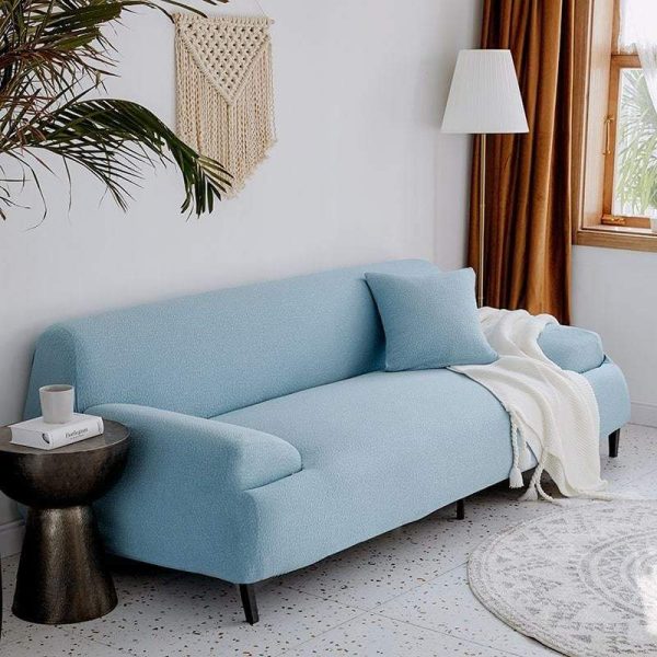 Housse imperméable bleu ciel