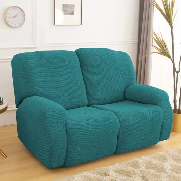 housse fauteuil relax turquoise