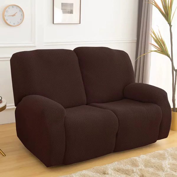 housse pour fauteuil relax marron
