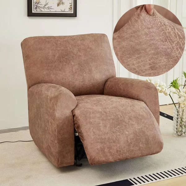 housse de fauteuil relax en similicuir