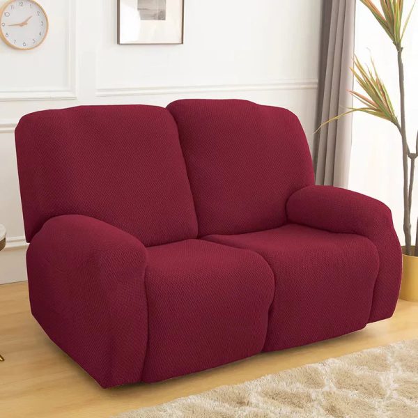 Housse fauteuil bordeaux