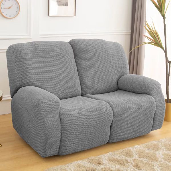 housse pour fauteuil relax grise