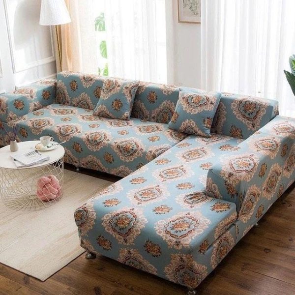 housse de canapé d'angle extensible Alia