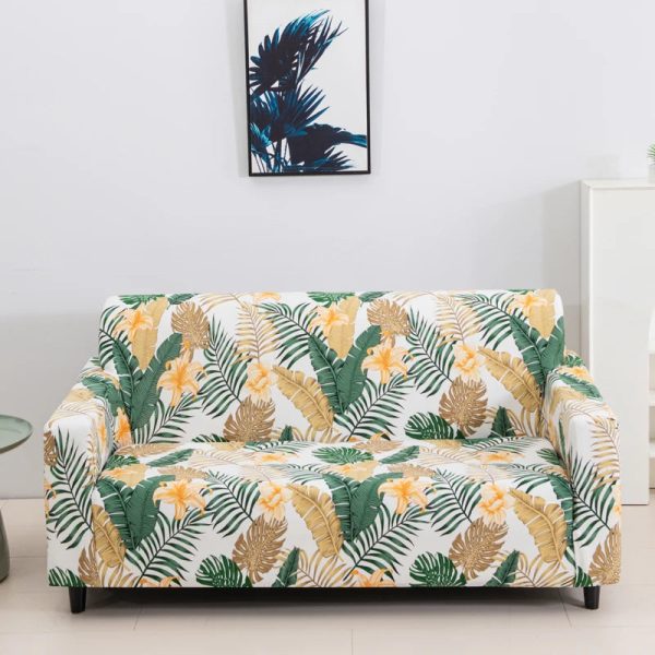 housse de canapé extensible floréal