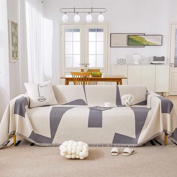 jeté de canapé arista gris