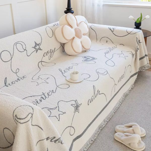 jeté de canapé Love