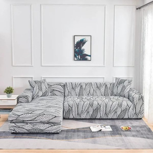 housse de canapé d'angle Virelle