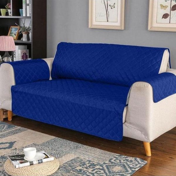 Protège Canapé Bleu élégant